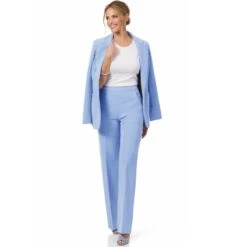 Butterick Sewing Pattern B6933 Misses' Semi-fitted Jacket, Skirt And Trousers -OHSEWCRAFTY butterick sewing pattern b6933 misses semi fitted jacket skirt and trousers 3