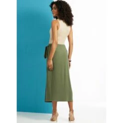 Butterick Sewing Pattern B6934 Misses' Wrap Skirt In Two Lengths Variations -OHSEWCRAFTY butterick sewing pattern b6934 misses wrap skirt in two lengths variations 3