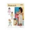 Butterick Sewing Pattern B6936 Toddlers' Overalls And Dress Ruffled Waist 2 Butterick Sewing Pattern B6936 Toddlers' Overalls And Dress Ruffled Waist -OHSEWCRAFTY butterick sewing pattern b6936 toddlers overalls and dress ruffled waist