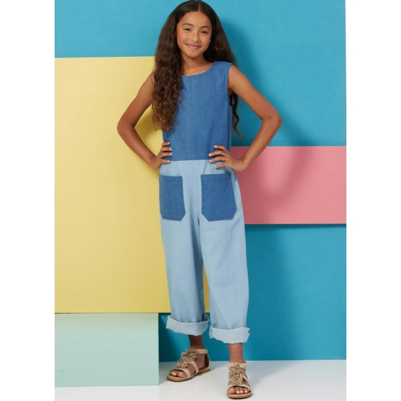 Butterick Sewing Pattern B6937 Children's And Girls' Dress, Romper And Hat Set 7 Butterick Sewing Pattern B6937 Children's And Girls' Dress, Romper And Hat Set - Image 5