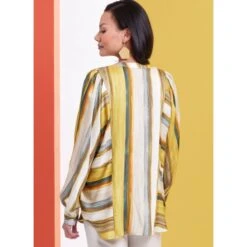 Butterick Sewing Pattern B6943 Misses' Loose Fit Top With Short Or Long Sleeves 12 Butterick Sewing Pattern B6943 Misses' Loose Fit Top With Short Or Long Sleeves -OHSEWCRAFTY butterick sewing pattern b6943 misses loose fit top with short or long sleeves 4