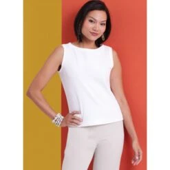 Butterick Sewing Pattern B6948 Misses' Jacket Waistcoat Belt Top Dress Trousers -OHSEWCRAFTY butterick sewing pattern b6948 misses jacket waistcoat belt top dress trousers 3