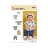 Butterick Sewing Pattern B6949 Babies' Shirts, T-Shirt, Trousers And Hat -OHSEWCRAFTY butterick sewing pattern b6949 babies shirts t shirt trousers and hat