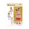 Butterick Sewing Pattern B6951 Toddlers' Dress, Tops, Shorts, Trousers, Kerchief 2 Butterick Sewing Pattern B6951 Toddlers' Dress, Tops, Shorts, Trousers, Kerchief -OHSEWCRAFTY butterick sewing pattern b6951 toddlers dress tops shorts trousers kerchief