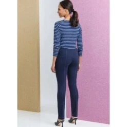 Butterick Sewing Pattern B6963 Misses’ Close-fitting Trousers Sit 1″ Below Waist -OHSEWCRAFTY butterick sewing pattern b6963 misses close fitting trousers sit 1 below waist 3