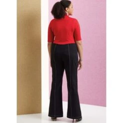 Butterick Sewing Pattern B6964 Women’s Close-fitting Trousers Sit 1″ Below Waist -OHSEWCRAFTY butterick sewing pattern b6964 womens close fitting trousers sit 1 below waist 3