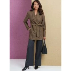 Butterick Sewing Pattern B6965 Misses’ Loose-Fitting Jacket, Skirt And Trousers -OHSEWCRAFTY butterick sewing pattern b6965 misses loose fitting jacket skirt and trousers 3