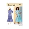 Butterick Sewing Pattern B6977 Misses’ Loose-Fitting Tiered Hem Dresses And Sash -OHSEWCRAFTY butterick sewing pattern b6977 misses loose fitting tiered hem dresses and sash