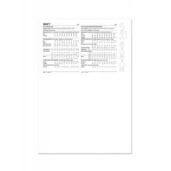 Butterick Sewing Pattern B6977 Misses’ Loose-Fitting Tiered Hem Dresses And Sash -OHSEWCRAFTY butterick sewing pattern b6977 misses loose fitting tiered hem dresses and sash 4