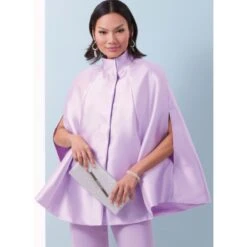 Butterick Sewing Pattern B6978 Misses’ And Women’s Lined Cape, Top And Trousers -OHSEWCRAFTY butterick sewing pattern b6978 misses and womens lined cape top and trousers 1