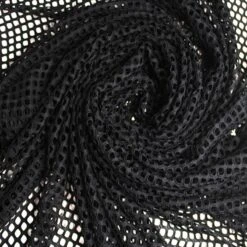 Chunky Fish Net Fabric | Dress, Lace, Breathable & Stretch Polyester Mesh