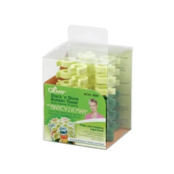 Clover 30 Stack 'n' Store Bobbin Storage Tower – Organise & Tangle-Free