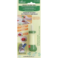 Clover 5 Needle Felting Tool With Safety Locking Device