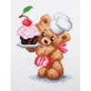 Collection DArt Cross Stitch Printed Canvas Aida Cute Teddy Bear Cake Cooking 1 Collection DArt Cross Stitch Printed Canvas Aida Cute Teddy Bear Cake Cooking -OHSEWCRAFTY collection dart cross stitch canvas aida cute teddy bear cake cooking