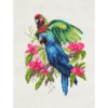 Collection DArt Parrots Printed 14 Count Cotton Aida Canvas Cross Stitch 1 Collection DArt Parrots Printed 14 Count Cotton Aida Canvas Cross Stitch -OHSEWCRAFTY collection dart parrots printed 14 count cotton aida canvas cross stitch