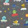 Cotton Jersey Fabric Space Alien Invasion 150cm Wide -OHSEWCRAFTY cotton jersey fabric space alien invasion 150cm wide