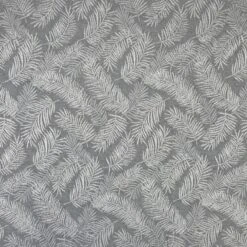 Cotton Rich Jacquard Upholstery Fabric Curtain Plume Palm Leaves Floral Flower