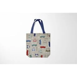 Cotton Rich Look Fabric VW Camper Vans Little Adventures Upholstery 140cm Wide -OHSEWCRAFTY cotton rich look fabric vw camper vans little adventures upholstery 140cm wide 3