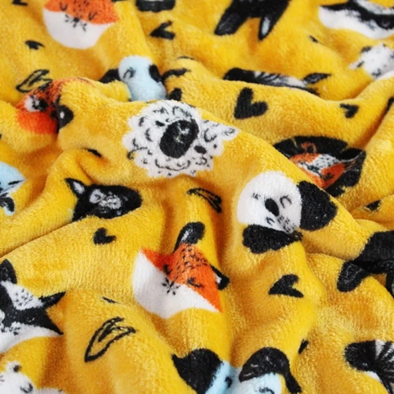 Cuddle Fleece Fabric Soft Luxurious Cute Animals Pig Elephant Raccoon 144cm Wide 5 Cuddle Fleece Fabric Soft Luxurious Cute Animals Pig Elephant Raccoon 144cm Wide - Image 3