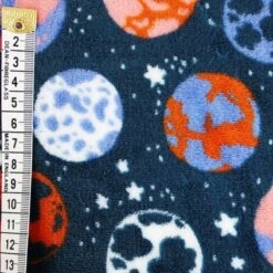 Cuddle Fleece Fabric Soft Luxurious What An Earth Space Stars Planets 144cm Wide -OHSEWCRAFTY cuddle fleece fabric soft luxurious what an earth space stars planets 144cm wide 4