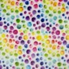 Cuddle Fleece Fabric Super Soft Rainbow Dots Circles 150cm Wide -OHSEWCRAFTY cuddle fleece fabric super soft rainbow dots circles 150cm wide