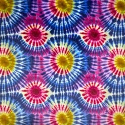 Cuddle Fleece Fabric Super Soft Tie-Dye Multicoloured 150cm Wide