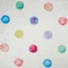 Cuddle Fleece Fabric Super Soft Watercolour Spots 150cm Wide -OHSEWCRAFTY cuddle fleece fabric super soft watercolour spots 150cm wide