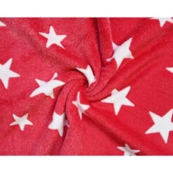Cuddle Fleece Fabric Stars – Soft, Cozy & Warm 144cm Wide -OHSEWCRAFTY cuddle fleece stars fabric soft cozy warm 144cm wide 1