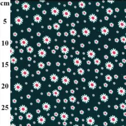 Digital 21 Wale Cotton Cord Prints Fabric Flower Floral Exchange Road 142cm Wide