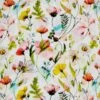Double Gauze Cotton Fabric Lightweight Troyes Floral 132cm Wide -OHSEWCRAFTY double gauze cotton fabric lightweight troyes floral 132cm wide