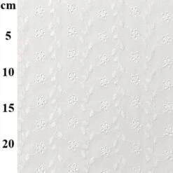 Eyelet Embroidery Cotton Fabric – Isla, Lightweight, Floral, Breathable & Elegant 130cm Wide