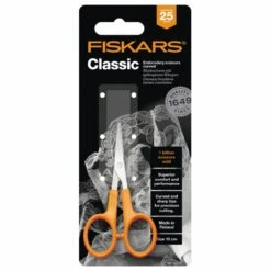 Fiskars F9808 Curved Embroidery Scissors 10cm/3.9in