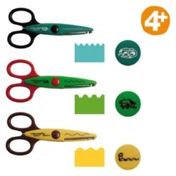 OHSEWCRAFTY -OHSEWCRAFTY fiskars kidzors swamp animals scissors set of 3 craft scissors 1