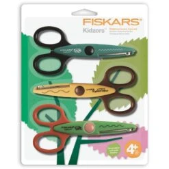 Fiskars Kidzors™ Swamp Animals Scissors – Set Of 3 Craft Scissors -OHSEWCRAFTY fiskars kidzors swamp animals scissors set of 3 craft scissors 2