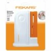 Fiskars Universal Scissor Sharpener – Restores Standard & RazorEdge Blades -OHSEWCRAFTY fiskars universal scissor sharpener restores standard razoredge blades