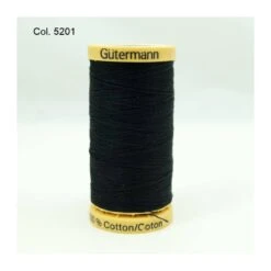 Gutermann 250m Sew-All Sewing Thread 100% Natural Cotton Reel