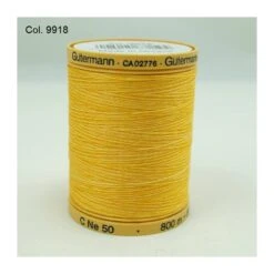 Gutermann 800m Sew-All Multi-Tone Sewing Thread 100% Natural Cotton Reel