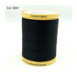 Gutermann 800m Sew-All Sewing Thread 100% Natural Cotton Reel