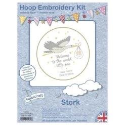 Habicraft Hoop Embroidery Kit Dog Cat Llama Roses Unicorn