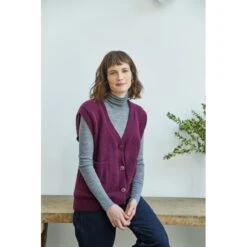 Sirdar Hayfield Knitting Pattern 10332 V Neck Waistcoat Soft Twist DK