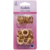 Hemline 24 X 10.5mm Eyelets Refill Pack Gold Or Silver -OHSEWCRAFTY hemline 24 x 105mm eyelets refill pack gold or silver