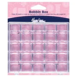 Hemline 25 Plastic Or Metal Thread Bobbin Holder Organiser Storage