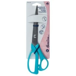 Hemline 25cm 10 Inch Household Scissors Stainless Steel