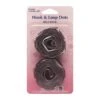 Hemline 50 X 20mm Dots Self Stick Hook & Loop Velour Black Or White -OHSEWCRAFTY hemline 50 x 20mm dots self stick hook loop velour black or white