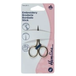 Hemline 7cm 2.3 Inch Embroidery Scissors Stainless Steel