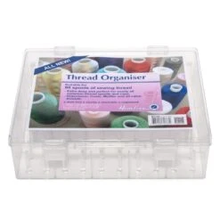 Hemline 80 Spool Extra Deep Thread Organiser Spools & Cops