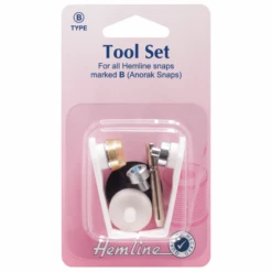 Hemline Anorak Coat Jacket Press Stud Fasteners Poppers Snaps