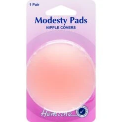 Hemline Circular Modesty Pads 1 Pair Skin Tone Nipple Covers