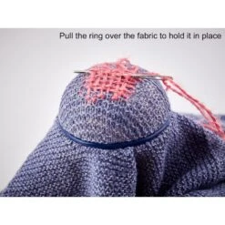 Hemline Darning Mushroom Fabric Retaining Ring & Needle Storage -OHSEWCRAFTY hemline darning mushroom fabric retaining ring needle storage 1 2