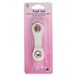 Hemline Eyelet Tool Set 5.5mm Clamp & Hole Punch Tool